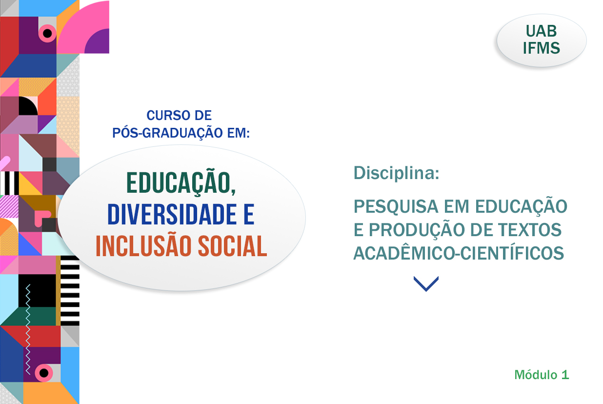 Pesquisa em educação e produção de textos acadêmico-científicos